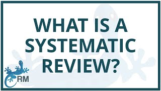 What is a systematic review  Explained  Quick and Easy [upl. by Amelita855]