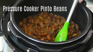 Pressure Cooker Pinto Beans  No Soak Quick Cook Beans  Cosori 2 Quart Electric Pressure Cooker [upl. by Elkraps]