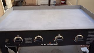 Seasoning my Blackstone Griddle After Sandblasting [upl. by Mercy956]