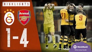 🚀AARON RAMSEY WITH A ROCKET  Galatasaray 14 Arsenal  Highlights  Dec 9 2014 [upl. by Auot]