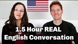 15 HOUR English Conversation Lesson [upl. by Conan]