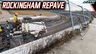 Rockingham Speedway Repave Visit December 2022 [upl. by Murphy]