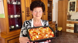 Pasta Grannies share Nonna Igeas timballo from Abruzzo [upl. by Irej732]