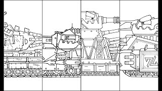 My Drawing  Cartoons About Tanks [upl. by Rosse]