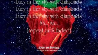 Lucy In The Sky With Diamonds  Bono Lyrics [upl. by Friedly]