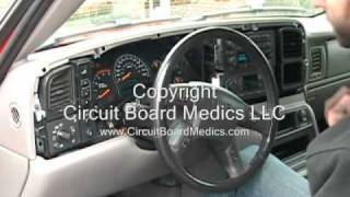 How to Remove and Repair A Chevy or GMC Instrument Cluster 20032006 [upl. by Lectra831]