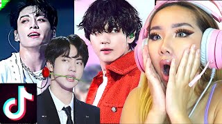 THIRSTY AF 🥵 BTS TIKTOK COMPILATION  REACTIONREVIEW [upl. by Tien531]