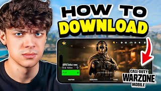 HOW TO DOWNLOAD WARZONE MOBILE [upl. by Sualohcin]