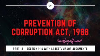 THE ACT  PART2  PREVENTION OF CORRUPTION ACT 1988 [upl. by Lotson]