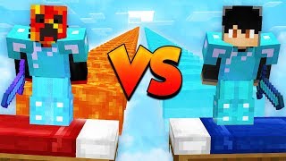 1v1 MINECRAFT BED WARS CHALLENGE PrestonPlayz vs ShotGunRaids [upl. by Ahscrop53]