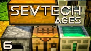 SevTech Ages EP6 Age 1 Crafting Table Upgrade  Prospecting Ore [upl. by Elodie]