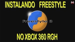 COMO INSTALAR UMA FREESTYLE NO XBOX 360 RGH  USB [upl. by Rfinnej]