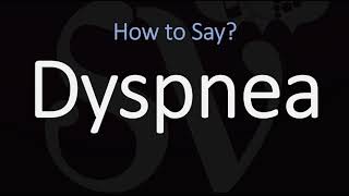 How to Pronounce Dyspnea CORRECTLY Meaning amp Pronunciation [upl. by Torruella]