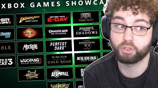 JEV REACTS TO XBOX GAMES SHOWCASE 2024 [upl. by Asor]