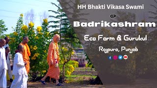 HH Bhakti Vikasa Maharaj at Badrikashram Eco Farm amp Gurukul [upl. by Jeffcott717]