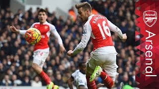 Aaron Ramsey  Top5 Premier League goals [upl. by Illona]