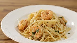 Shrimp Scampi with Pasta  How to Make Shrimp Scampi [upl. by Almund]