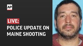 LIVE Lewiston Maine mass shooting police update [upl. by Clorinde]