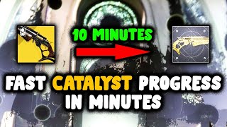 Destiny 2  FAST Any amp ALL Catalyst Progress  Best Solo Catalyst Farm Dead Mans Tale Catalyst [upl. by Libbey794]