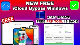 FRP iCloud Bypass Windows Tool BACK ✅Untethered iCloud Bypass Windows iPhoneiPad iOS 12571481 [upl. by Moorish911]