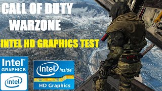 Call of Duty WARZONE  Intel HD Graphics  How to play Warzone on Intel HD Graphics [upl. by Jansson275]