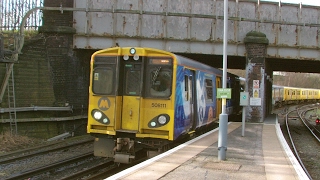 Half an Hour at 216  Birkenhead North Station 1022017  Class 507 508 terminus [upl. by Austreng]