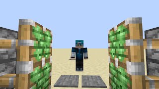 🚪🚪EASY 2 BY 2 PISTON DOOR in Minecraft Tutorial  How to build a SIMPLE 2x2 PISTON DOOR in Minecraft [upl. by Aseret]