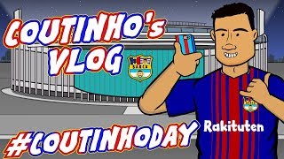 📹COUTINHODAY  the VLOG📹 Phil signs for Barcelona PARODY [upl. by Iaria]