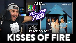 ABBA Reaction Kisses of Fire NAUGHTY amp CATCHY ABBA  Dereck Reacts [upl. by Beale]