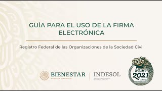 Tutorial para el uso de la Firma Electrónica [upl. by Dicky848]