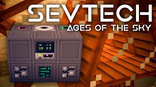 SevTech Ages of the Sky Ep 21 Modular Machinery [upl. by Vashti]