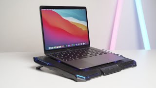 Using a Laptop Cooling Stand with my 2020 M1 MacBook Air  Will It Work [upl. by Girhiny]