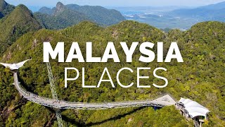 10 Best Places to Visit in Malaysia  Travel Video [upl. by Haelak]