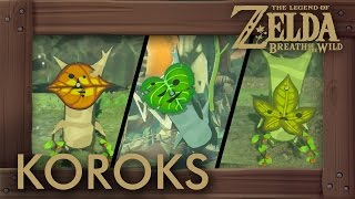 Zelda Breath of the Wild  All Korok Seeds Faron Tower Locations 210  267 [upl. by Gargan216]