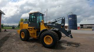 John Deere 624K II Wheel Loader [upl. by Crean567]