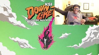 Deji Reacts To KSI – Down Like That feat Rick Ross Lil Baby amp SX [upl. by Rosenberger]