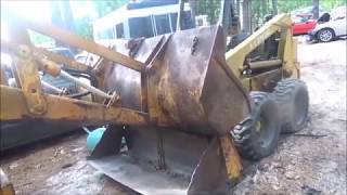 CASE CK580B BACKHOE STEERING REPAIR [upl. by Triley]