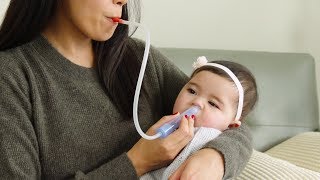 How to clear your babys stuffy nose [upl. by Asiret]