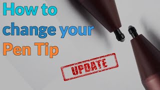 How to change your Surface Pen Tip [upl. by Viviene]