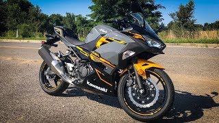 2018 Kawasaki Ninja 400  First Ride amp Review [upl. by Anidan768]