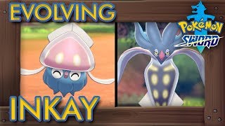 Pokémon Sword amp Shield  How to Evolve Inkay into Malamar [upl. by Themis984]