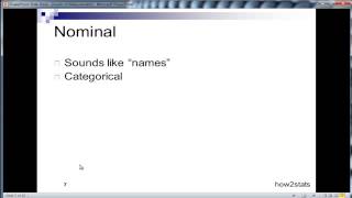 Nominal Ordinal Interval Ratio  Explained [upl. by Guy]