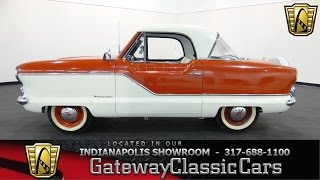 1960 Nash Metropolitan  Gateway Classic Cars Indianapolis  431NDY [upl. by Carolin]