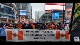 LIVE Feb 26 Canada March for Freedom Toronto Protest  RAW FOOTAGE [upl. by Eiramanitsirhc]