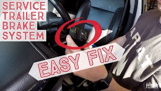 Silverado Service Trailer Brake System Fix [upl. by Jezreel]