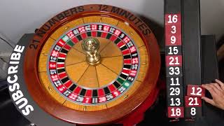 American Roulette 21 Numbers in 12 Minutes [upl. by Kloman]