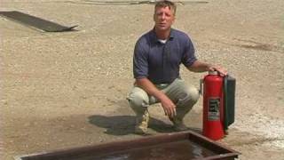 Cartridge operated  How to use a fire extinguisher training [upl. by Lanae814]