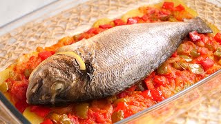 Dorada al Horno con Patatas  Receta de Pescado muy Fácil y Deliciosa [upl. by Nosilla]