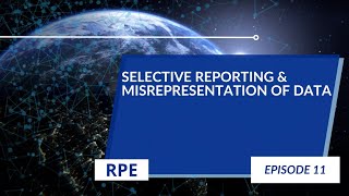 Selective Reporting amp Misrepresentation of Data  Episode 11  Research Ethics [upl. by Duleba]