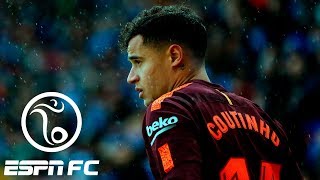 Philippe Coutinho still has no goals and no assists at Barcelona  ESPN FC [upl. by Alaek]